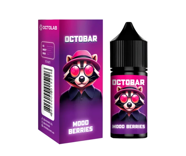 Набор OCTO BAR Mood Berries 30 мл (Лесные ягоды) самозамес
