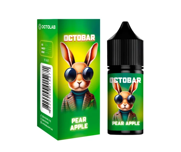 Набор OCTO BAR Pear Apple 30 мл (Персик с яблоком), самозамес