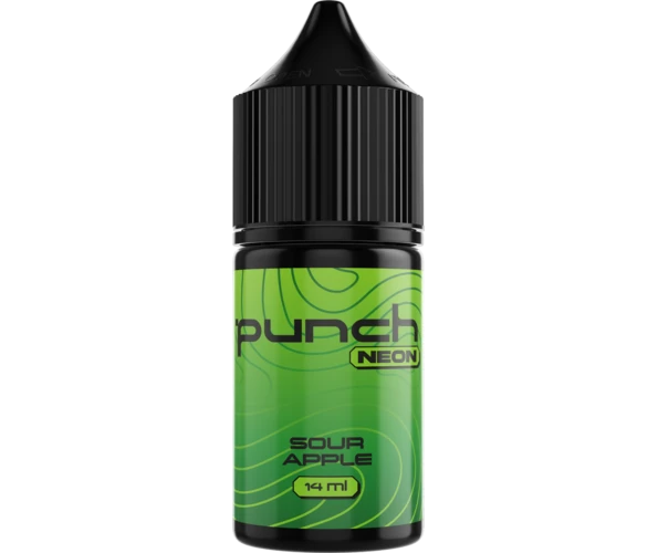 Набір Punch Neon Sour Apple 30 мл (Кисле Яблуко), самозаміс