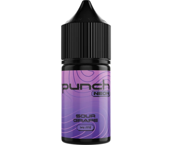НабІр Punch Neon Sour Grape 30 мл (Кислий Виноград), самозаміс