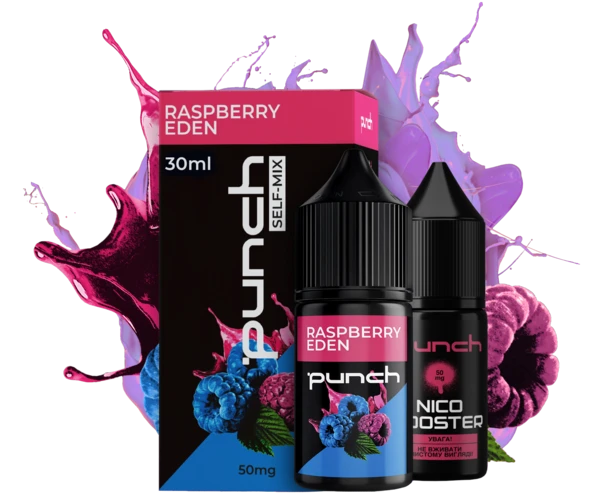 Набір Punch Raspberry Eden 30 мл, самозаміс
