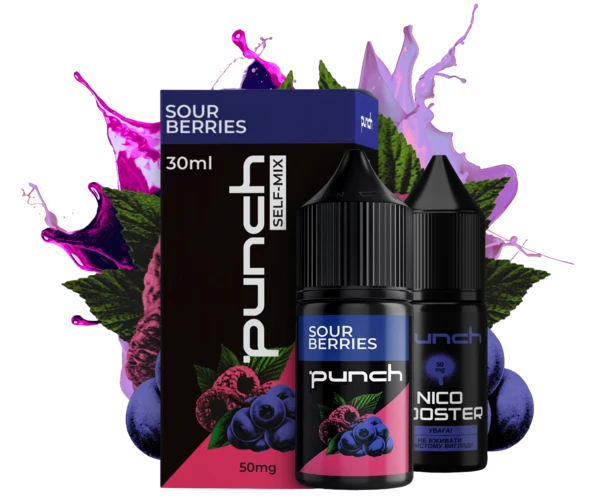 Набір Punch Sour Berries 30 мл, самозаміс
