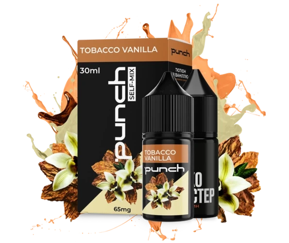 Набор Punch Tobacco Vanilla 30 мл, самозамес