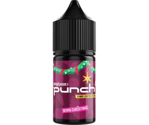 Набор Punch Хmas Limited Edition Berry Christmas 30 мл, самозамес