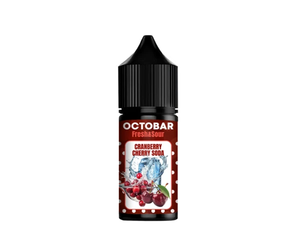 Набор OCTO BAR Fresh Sour Cranberry Cherry Soda 30 мл (Клюква + Вишня), самозамес