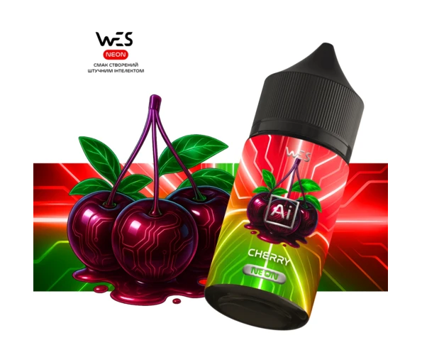 Набор WES AI Neon Cherry 30 мл, самозамес