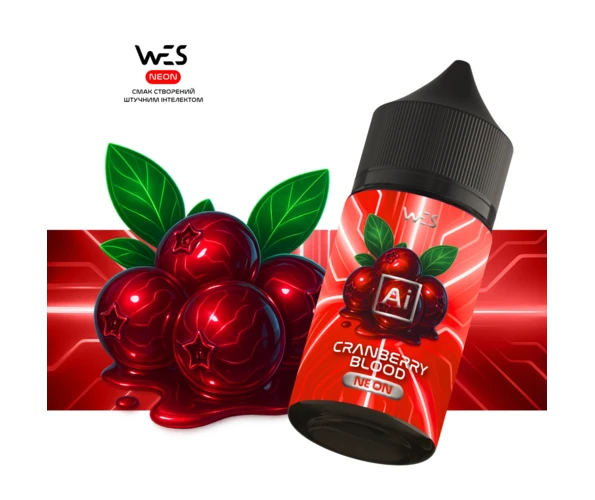 Набір WES AI Neon Cranberry Blood 30 мл, самозаміс