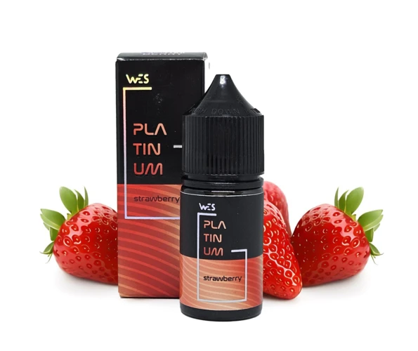 Набор WES Platinum Strawberry 30 мл (Клубника), самозамес