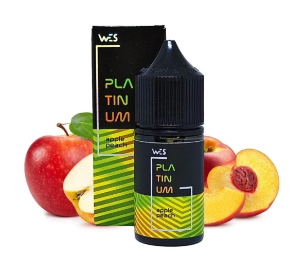 Набір WES Platinum Apple Peach 30 мл (Яблуко + Персик), самозаміс