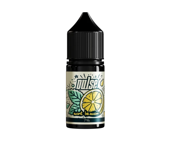Сольова рідина Pulse Mint Lemon 30 ml 7% (М'ята + Лимон)