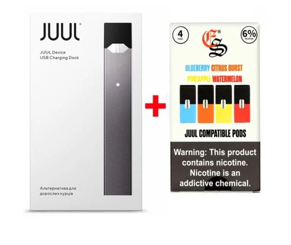 JUUL Basic+ Eonsmoke pods 4 шт ( на выбор)