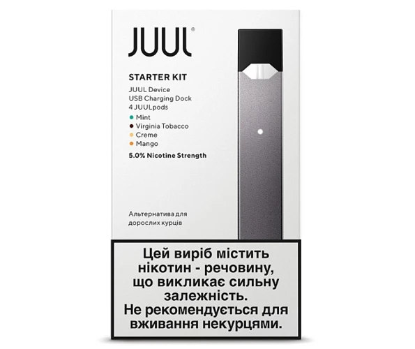 JUUL Starter Kit 4 pods Black