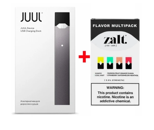 JUUL Basic+ Zalt Flavor Multipack 4 шт