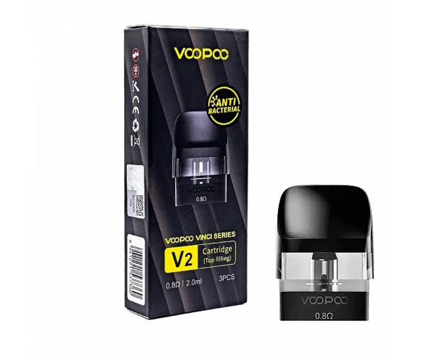 Картридж Voopoo Vinci V2 0.8 Ом 2 мл - Фото 2