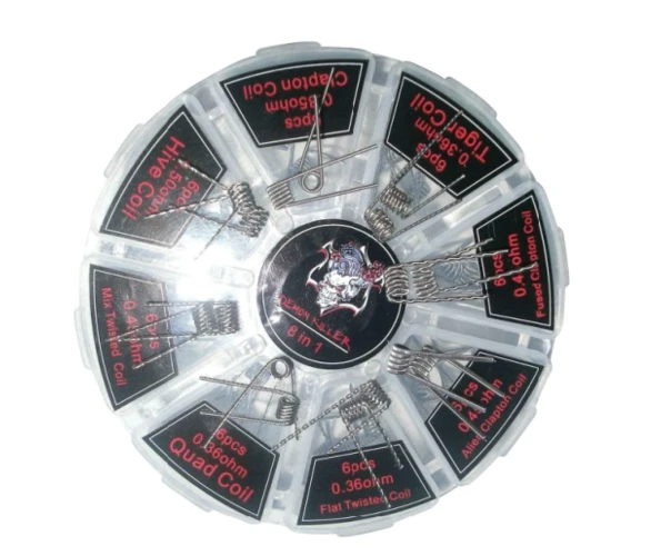 Набор спиралей Demon Killer 8-in-1 Coil Prebuilt Set