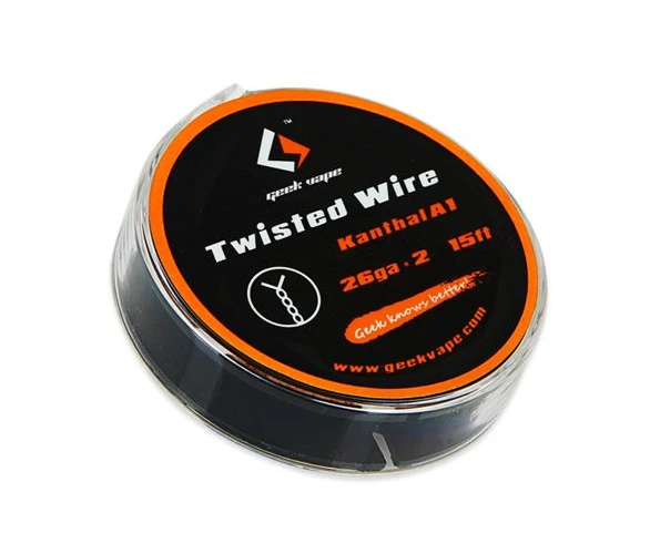 Проволока 5m GeekVape Twisted Wire Atomizer DIY Kanthal A1 (28GA*2) 15 ft