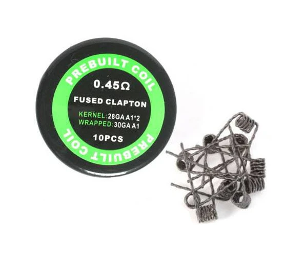 Спираль Fused Clapton 28GA*2+30GA 6 вит. 0.45 Ом
