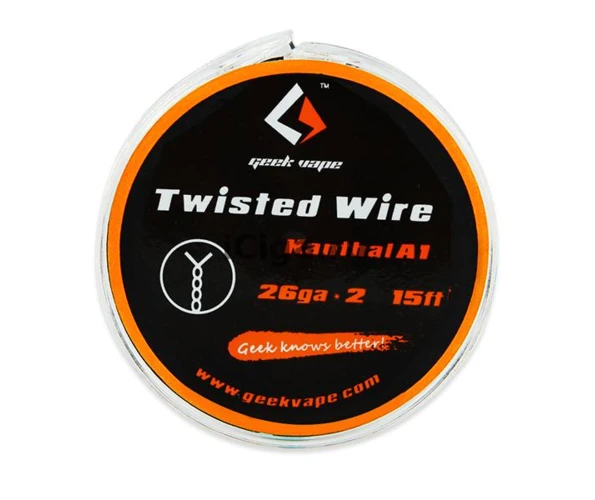 Проволока 5m GeekVape Twisted Atomizer DIY Kanthal KA1 Tape Wire (26GA + Ribbon) 