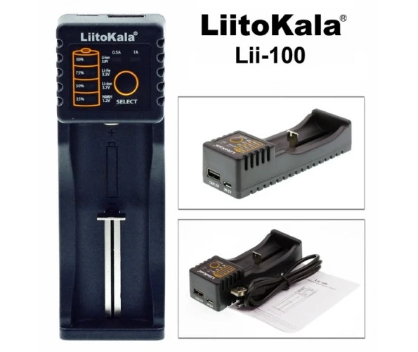 Зарядное устройство Liitokala Lii-100