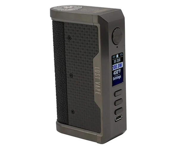 Lost Vape Centaurus DNA 250C Gunmetal Pearl Fish Tactile Carbon Fiber Под система
