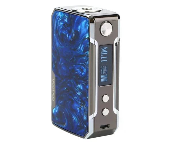 Voopoo Drag Mini 117W Platinum Prussian Blue, подик