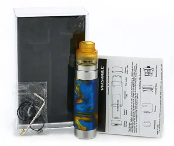 WISMEC Reuleaux RX Machina 20700 with Guillotine RDA Kit - Фото 4
