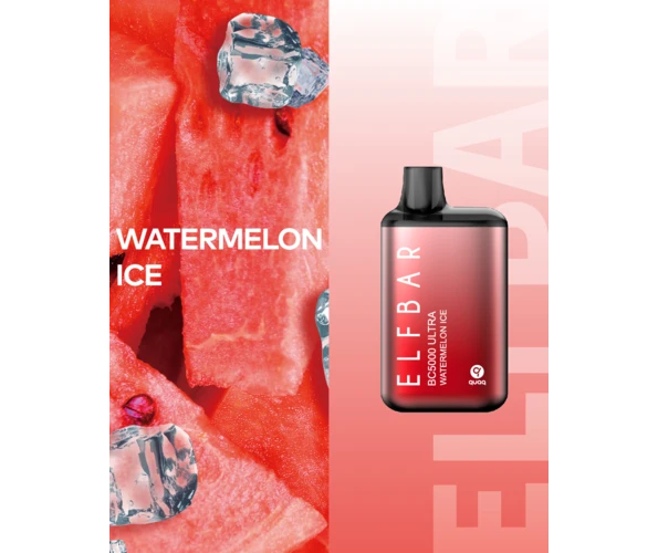 Одноразка Pod Elf Bar BC5000 Ultra 13 мл 5% Watermelon Ice (Кавун)