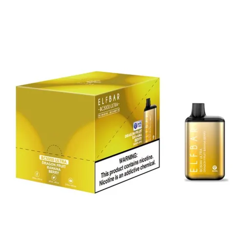 Одноразка Pod Elf Bar BC5000 Ultra 13 мл 5% Orange Soda (Апельсиновая газировка) - Фото 4