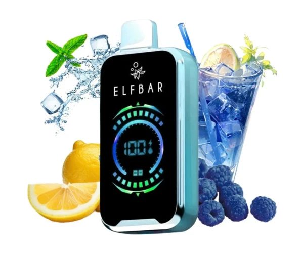 Одноразка Pod Elf Bar FS 18000 800mAh Blueberry Razz Lemon 5% (Малиновий лимонад)