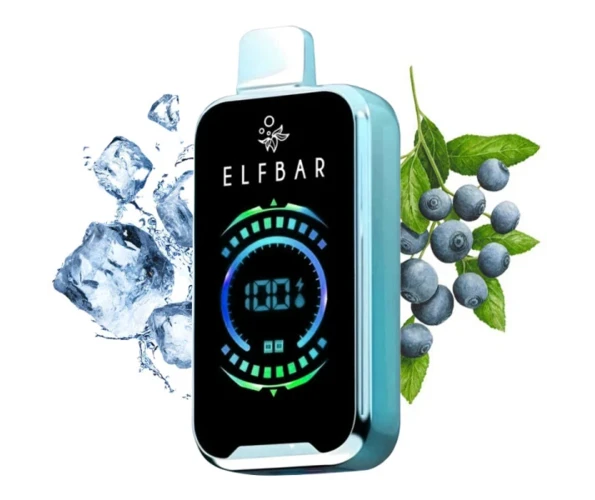 Одноразка Pod Elf Bar FS 18000 800mAh Blueberry Ice 5% (Черника)