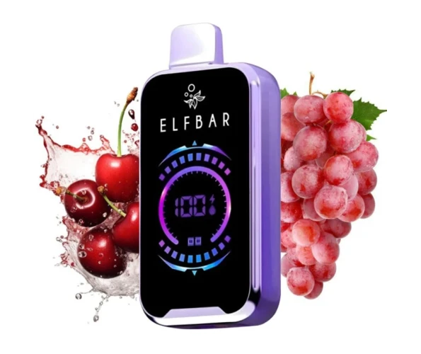Одноразка Pod Elf Bar FS 18000 800mAh Grape Cherry 5% (Виноград + Вишня)