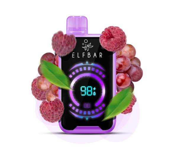 Одноразка Pod Elf Bar FS 18000 800mAh Grape Raspberry 5% (Виноград + Малина)