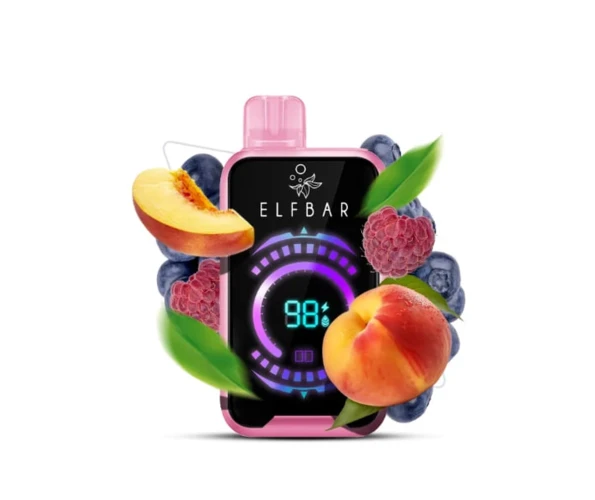 Одноразка Pod Elf Bar FS 18000 800mAh Peach Ice 5% (Персик)