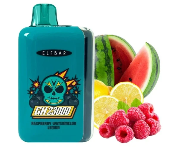 Одноразка Pod Elf Bar GH 23000 Raspberry Watermelon 5% (Малина + Кавун)
