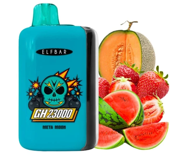 Одноразка Pod Elf Bar GH 23000 Meta Moon 5% (Кавун + Диня + Полуниця + Лимон)