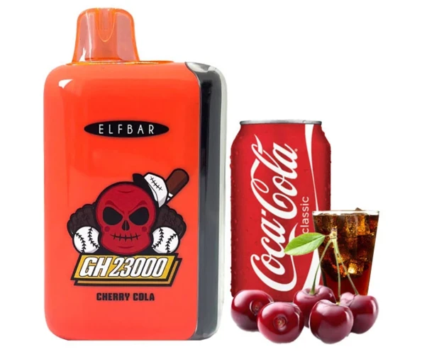 Одноразка Pod Elf Bar GH 23000 Cherry Cola 5% (Вишня + кола)