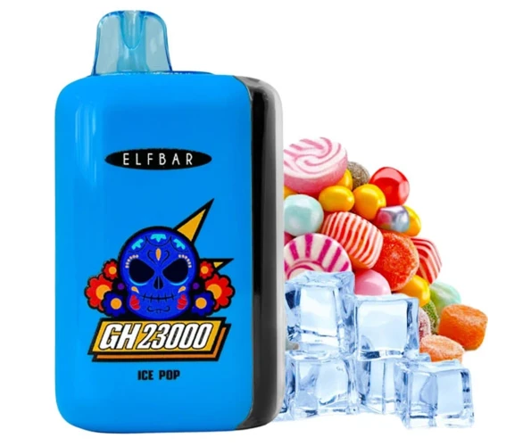 Одноразка Pod Elf Bar GH 23000 Ice Pop 5% (Леденец)