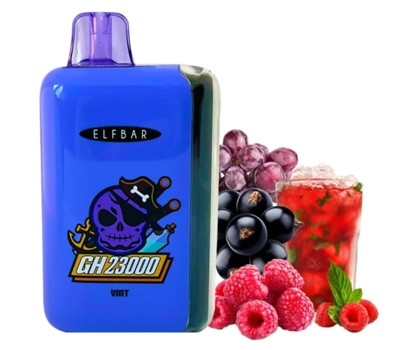Одноразка Pod Elf Bar GH 23000 VMT 5% (Ягодный лимонад)
