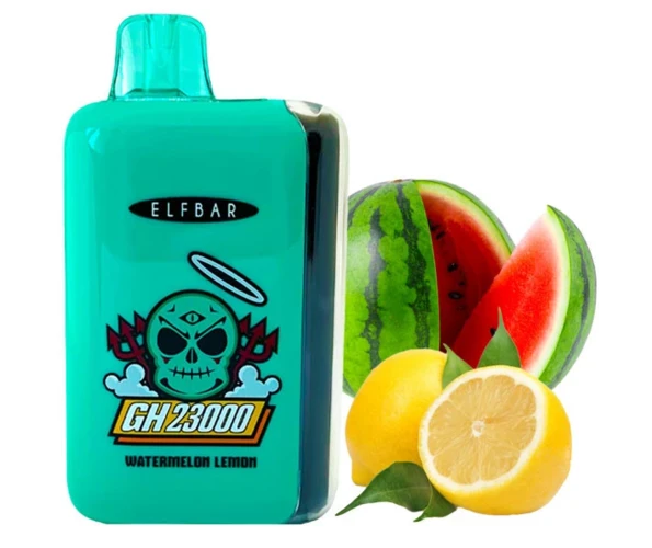 Одноразка Pod Elf Bar GH 23000 Watermelon Lemon 5% (Арбуз + Лимон)