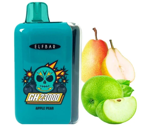 Одноразка Pod Elf Bar GH 23000 Apple Pear 5% (Яблоко + Груша)