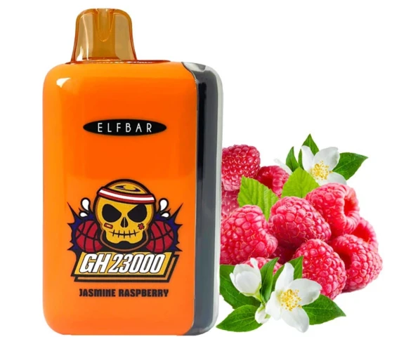 Одноразка Pod Elf Bar GH 23000 Jasmine Raspberry 5% (Жасмин + малина)