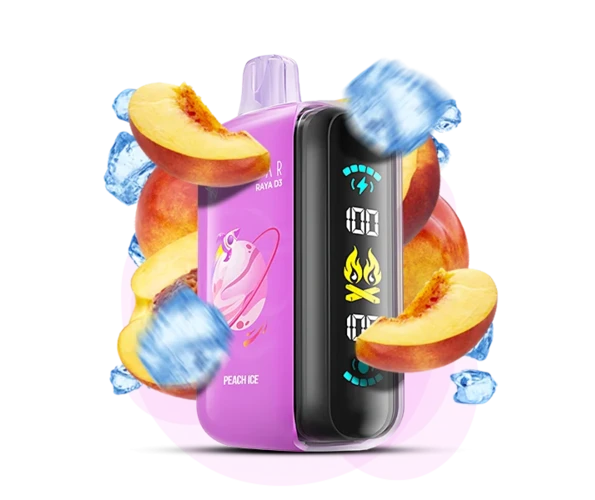 Одноразка Pod Elf Bar RAYA D3 23 мл 5% 25000 Peach Ice (Персик)