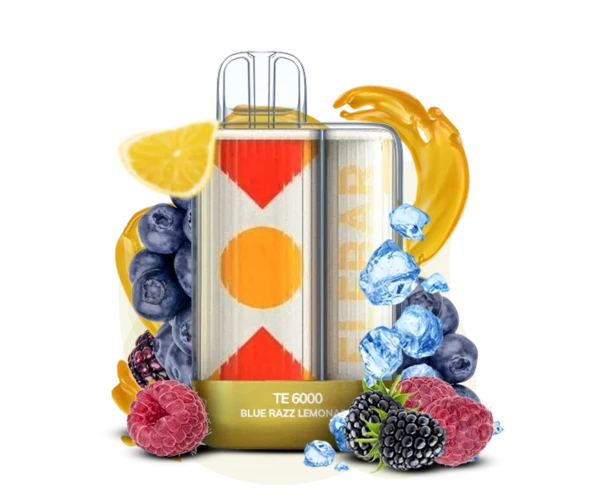 Одноразка Pod Elf Bar TE6000 15 мл 5% (перезаряжаемая) Blue Razz Lemonade (Малина + черника)