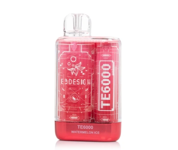 Одноразка Pod Elf Bar TE6000 15 мл 5% (перезаряжаемая) Watermelon (Арбуз) - Фото 4