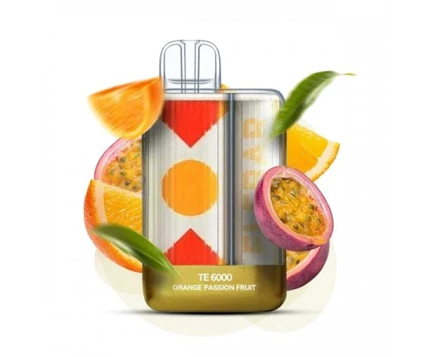 Одноразка Pod Elf Bar TE6000 550mAh 15 мл Sweet Orange Passion Fruit 5% (Сладкий апельсин + Маракуя)