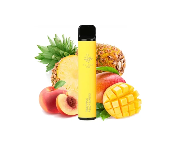 Одноразка Pod Elf Bar 1500 4,8 мл 5% Pineapple Peach Mango 5% (Ананас + персик + манго) - Фото 3