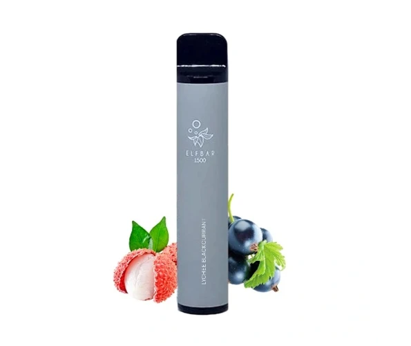 Одноразка Pod Elf Bar 1500 4,8 мл 5% Lychee Blackcurrant (Лічі + смородина)