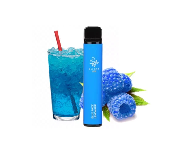 Одноразка Pod Elf Bar 1500 4,8 мл 5% Blue Razz Lemonade 5% (Чорниця + малина)