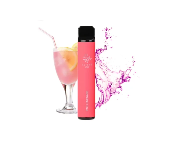 Одноразка Pod Elf Bar 1500 4,8 мл 2% Pink Lemonade (Ягідний лимонад)