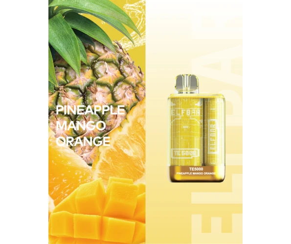 Одноразка Pod Elf Bar TE 5000 13.5 мл 5% Pineapple Mango Orange (Ананас + манго + апельсин)